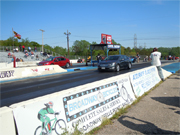 Chevy Volts drag racing